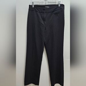 Atelier Luxe Black Bootcut Dress Pants Women’s 10 (Est.)  Classic Tailored Lined